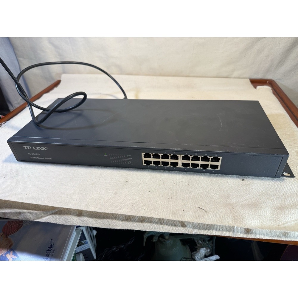 TP-Link TL-SG1016 16-Port Gigabit Ethernet Switch – Tested‎ and Working